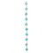 Aqua Wire-Wrapped Glass Beads, 10mm by Bead Landing™